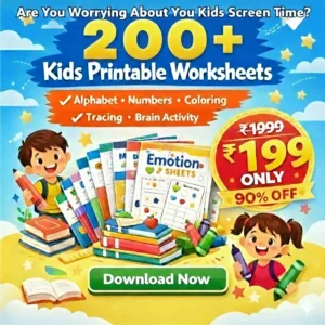 Kutty Learning Kids Educational Worksheets